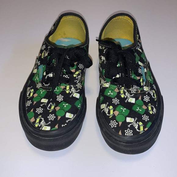 Vans x The Simpsons Canvas Skate Shoes - Boy’s Size 1 - Picture 5 of 9